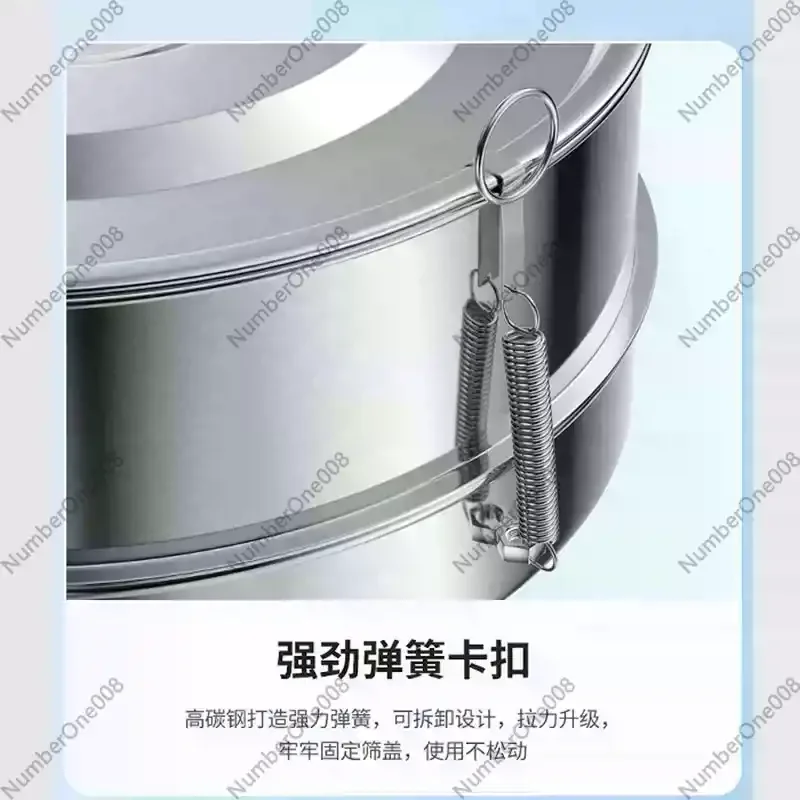 30CM Automatic Sifter Shaker Machine, Electric Vibrating Screen Powder, Screening Sifting Machine Powder Sieve