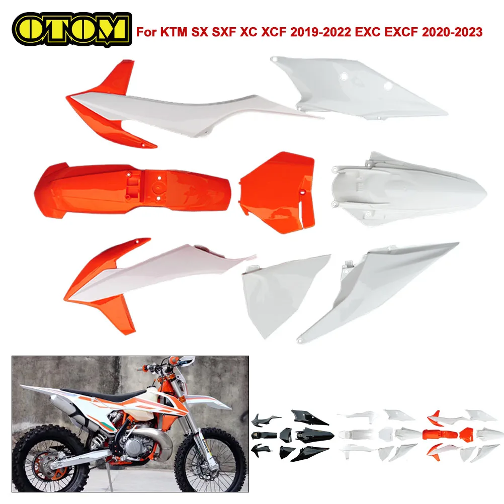 

For KTM 2019-2023 Motorcycle Full Plastic Kit Body Fairing Cover Fuel Tank Guard Side Panel Fender SX SXF XC XCF EXC EXCF XCFW