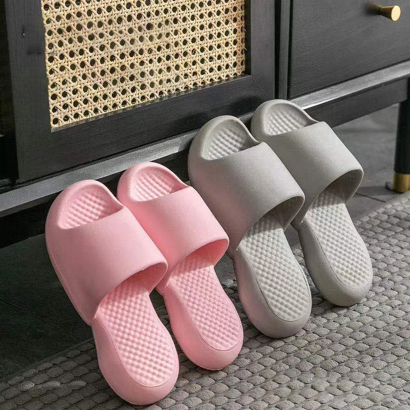2022 New Men Fashion Slippers Indoor Household Summer Beach Ourdoor Slides Ladies Slipers Platform Mules Shoes Woman Flats