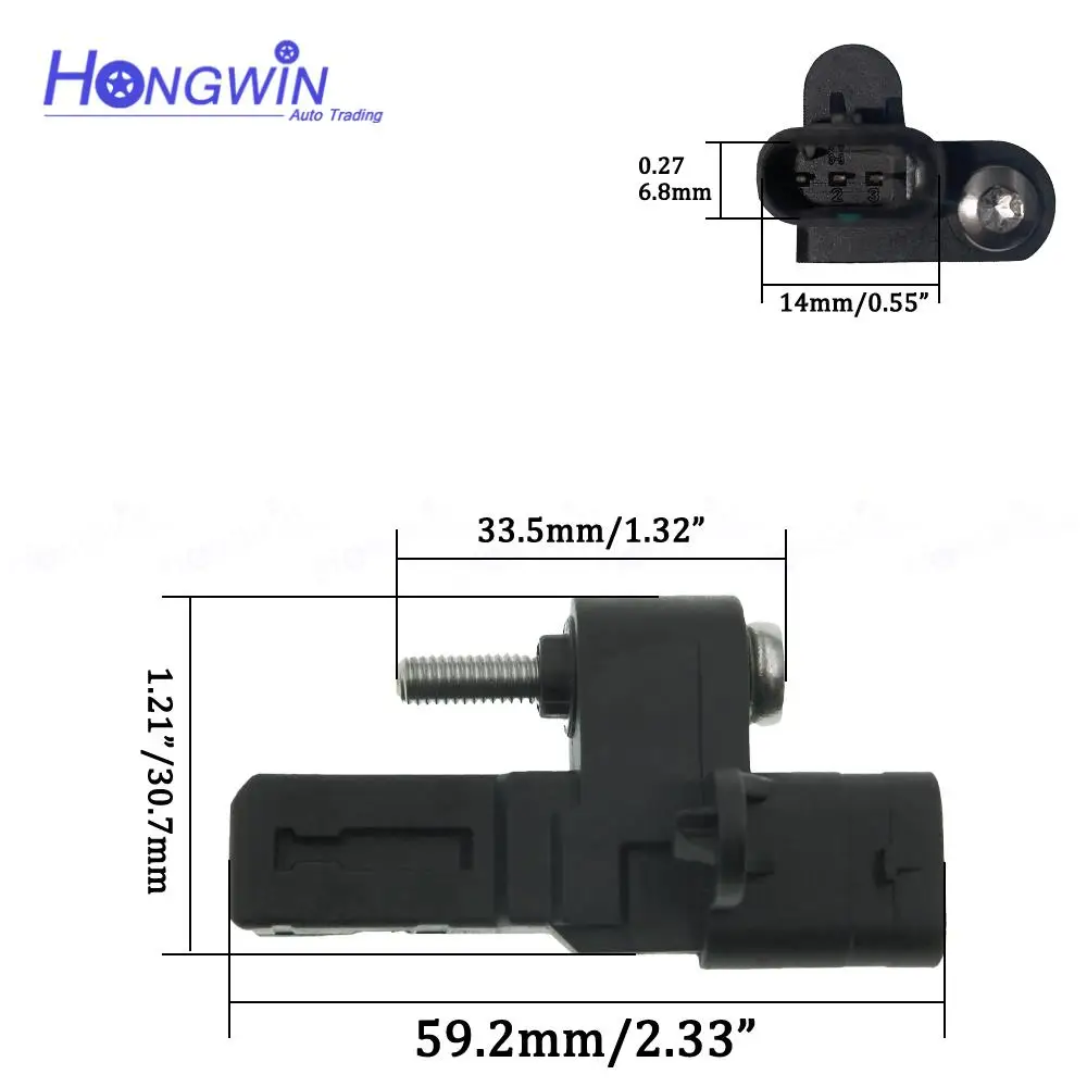 13627561753 New Engine Crankshaft Position Sensor Fits BMW Mini Peugeot 207CC 308SW 308 3008 RCZ Citroen DS5 C4 1920LR