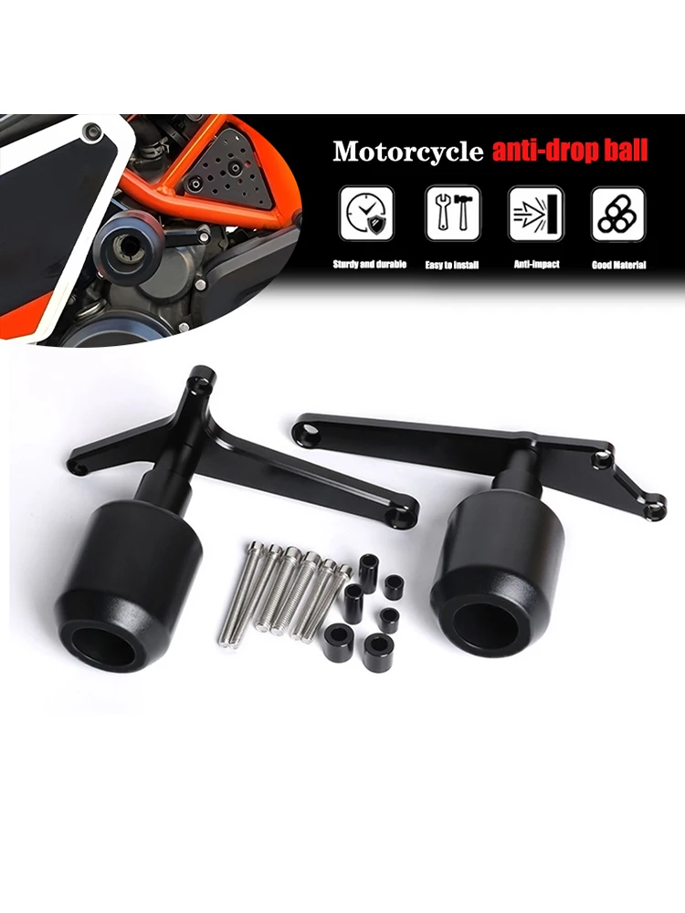 Pour K-TM RC390 rc390 390RC nouveau 2014-2024 cadre de Protection contre les chutes de moto curseur carénage garde Crash Pad ProtectorRC390