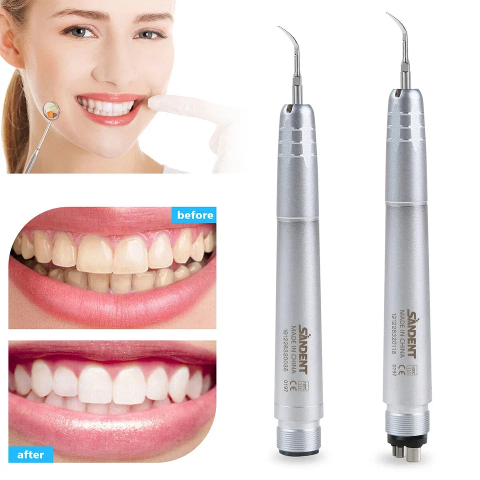 Dental Ultrasonic Air Perio Scaler Handpiece Hygienist Cavitron 2/4Hole For Nsk