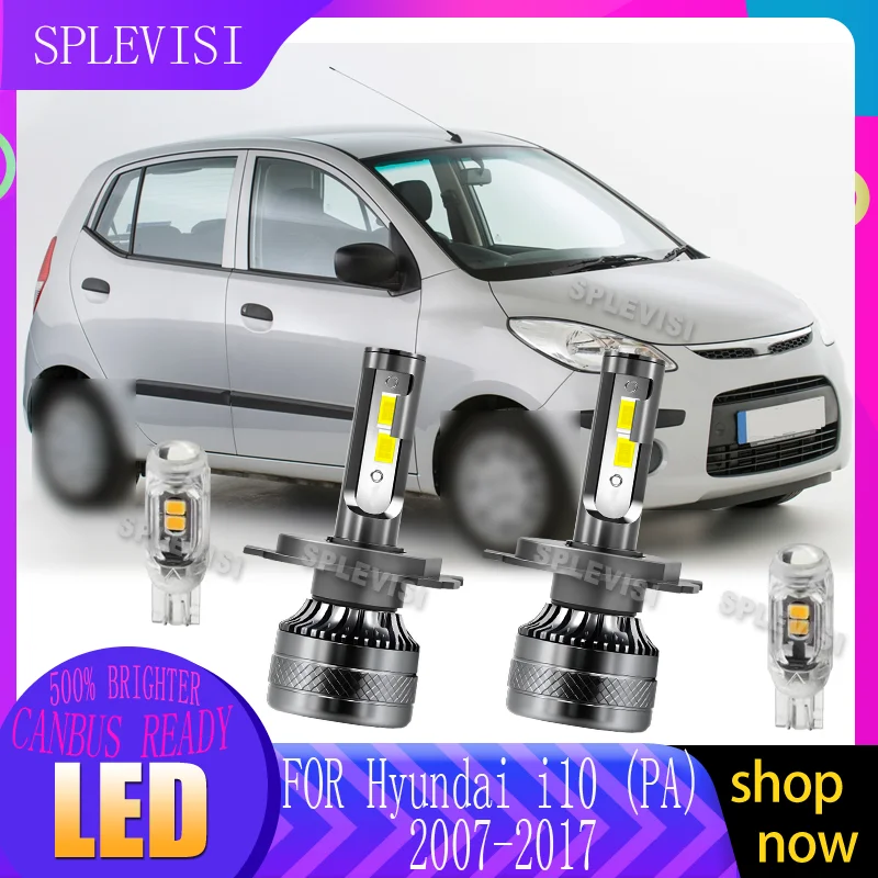 

LED High performance making night driving safer and more comfortable For Hyundai i10 (PA) 2007 2008 2009 2010 2011 2012-2017