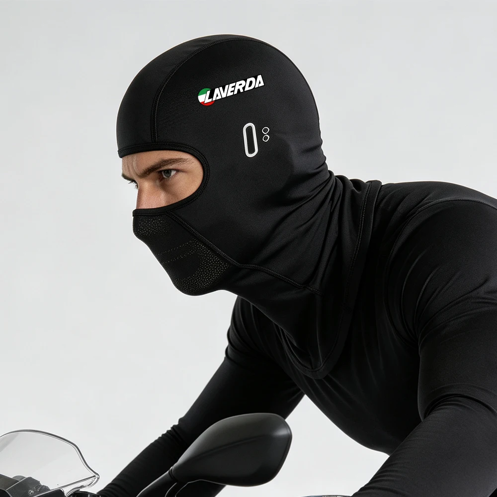 For Laverda 750 SFC / 1000 Jota / 1000 3C / 1200 Mirage / 500 Alpino – Summer Cooling Motorcycle Balaclava, Breathable Full Face