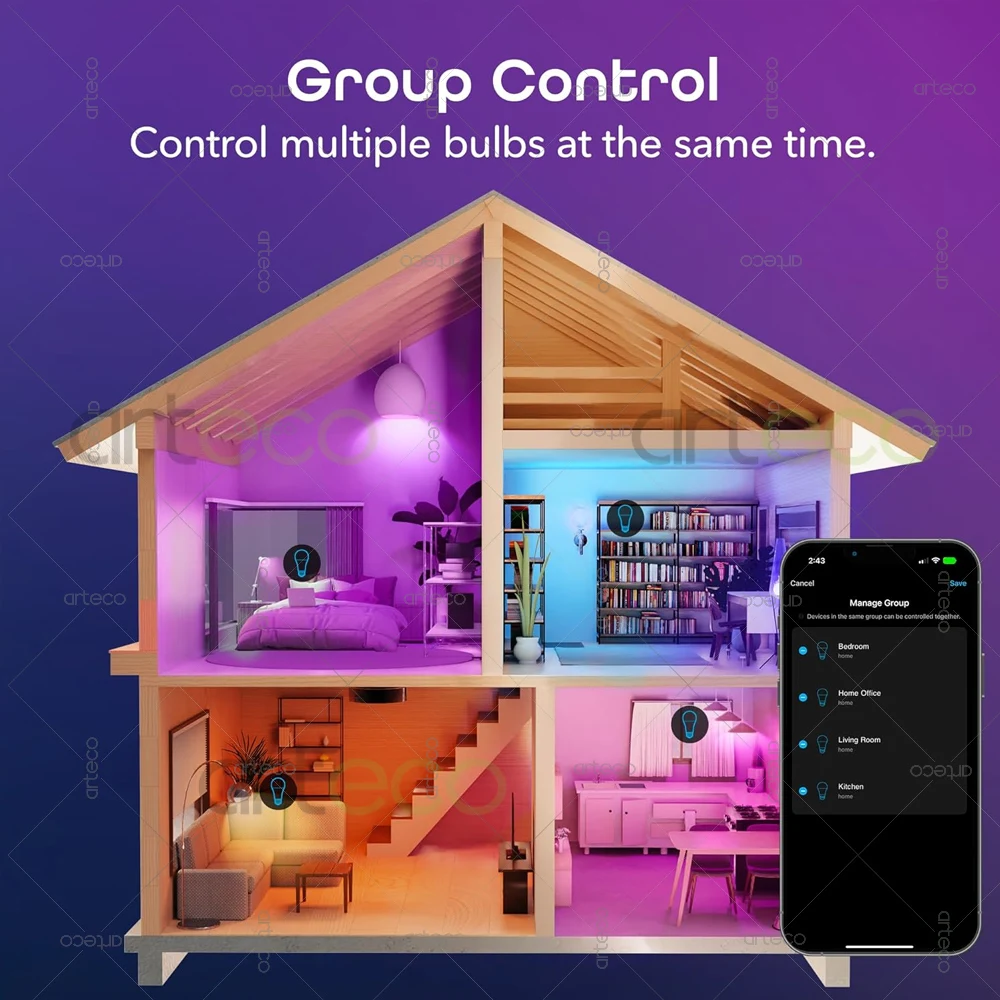 زيجبي 3.0 الذكية مصابيح ليد E27 15 واط 18 واط زيجبي Led مصباح يعمل مع أليكسا صدى زائد Z2M Smartthings جسر APP التحكم الصوتي #6