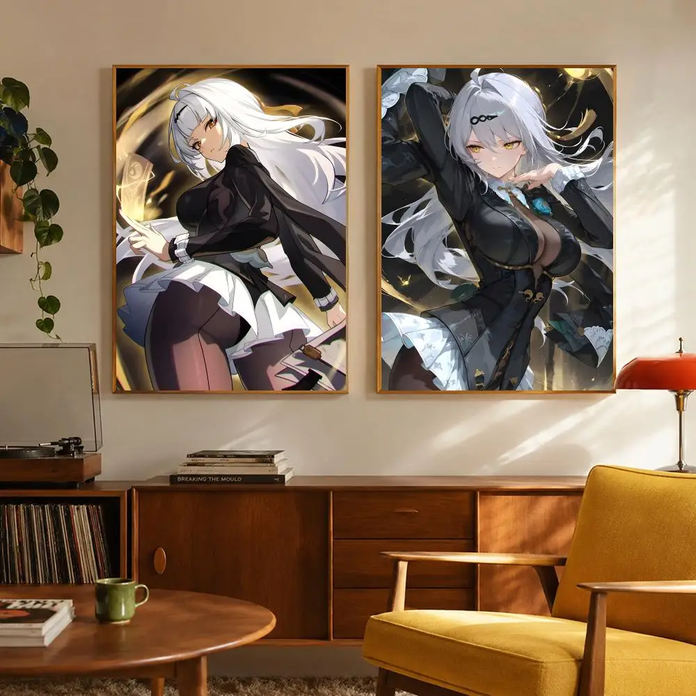 Game Character Zenless Zone Zero Yixuan Poster Digital Solvent Print Waterproof PP Fade-Resistant Wall Art Room Decor Gift