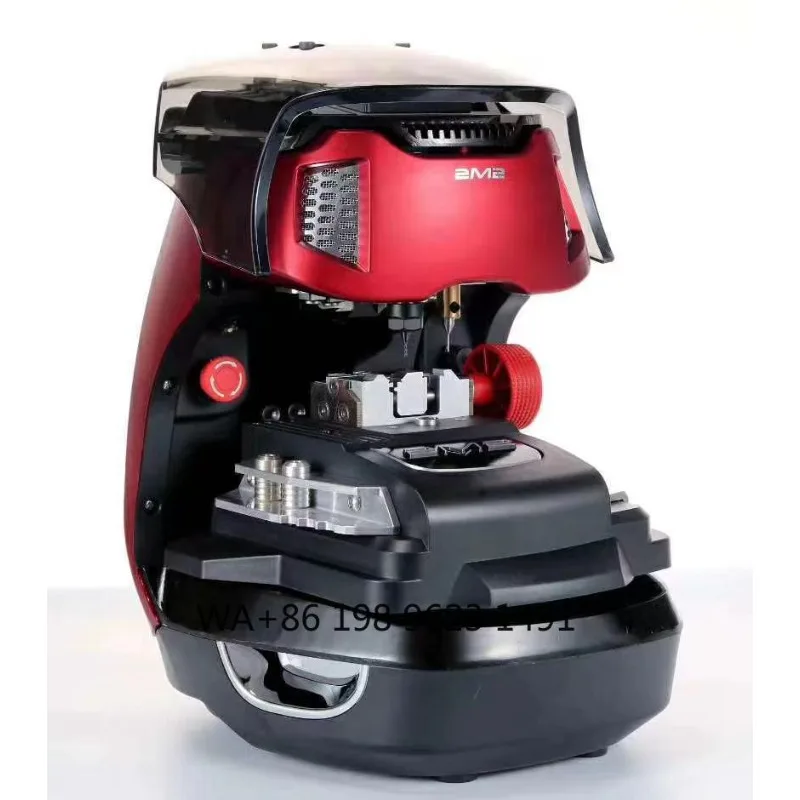 Heavy-duty CNC key cutting machine supports dimple, multi-point and Mul-T-lock keys, widely applied for house key processing