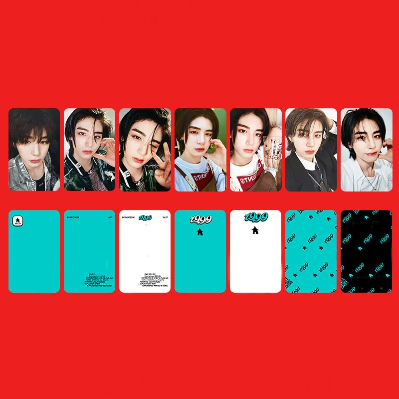 

7pcs/set BOYNEXTDOOR Men's Group New Album LOMO Card RIWOO LEEHAN Postcard Collector Card Photo Card SUNGH JAEHYUN Greeting Card