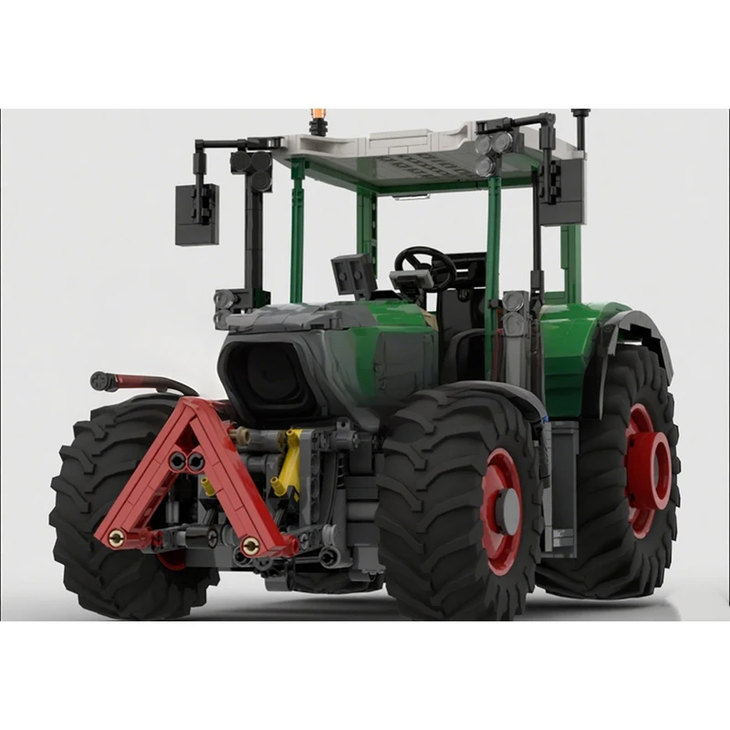 1184 قطعة MOC Fendt جرار مركبة زراعية ممتازة لتقوم بها بنفسك نموذج اللبنات ألعاب عيد ميلاد هدية