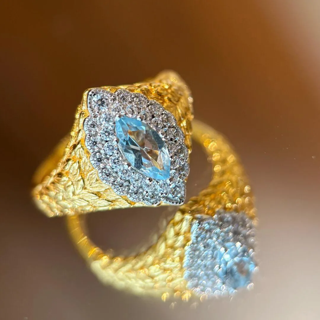 

Винтажные модные легкие роскошные кольца с микроинкрустацией бриллиантами, оливковые остроконечные синие кольца с драгоценными камнями для женщин, элегантное кольцо, свадебные украшения