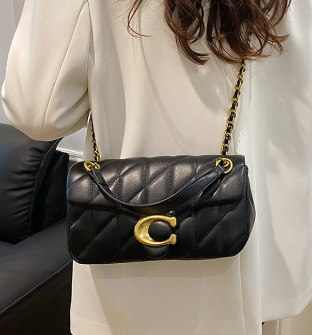 

Autumn Winter 2026 New Quilted Dionysus Bag, Luxury Chain Strap Underarm Shoulder Bag, Elegant Purse for Party & Daily Use