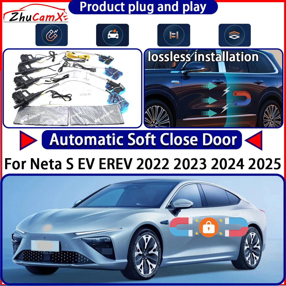 

OEM Door Lock Actuator for Neta S EV EREV 2022 2023 2024 2025 Soft Close Door Kit Power Latch System Auto Pull Door Easy Close