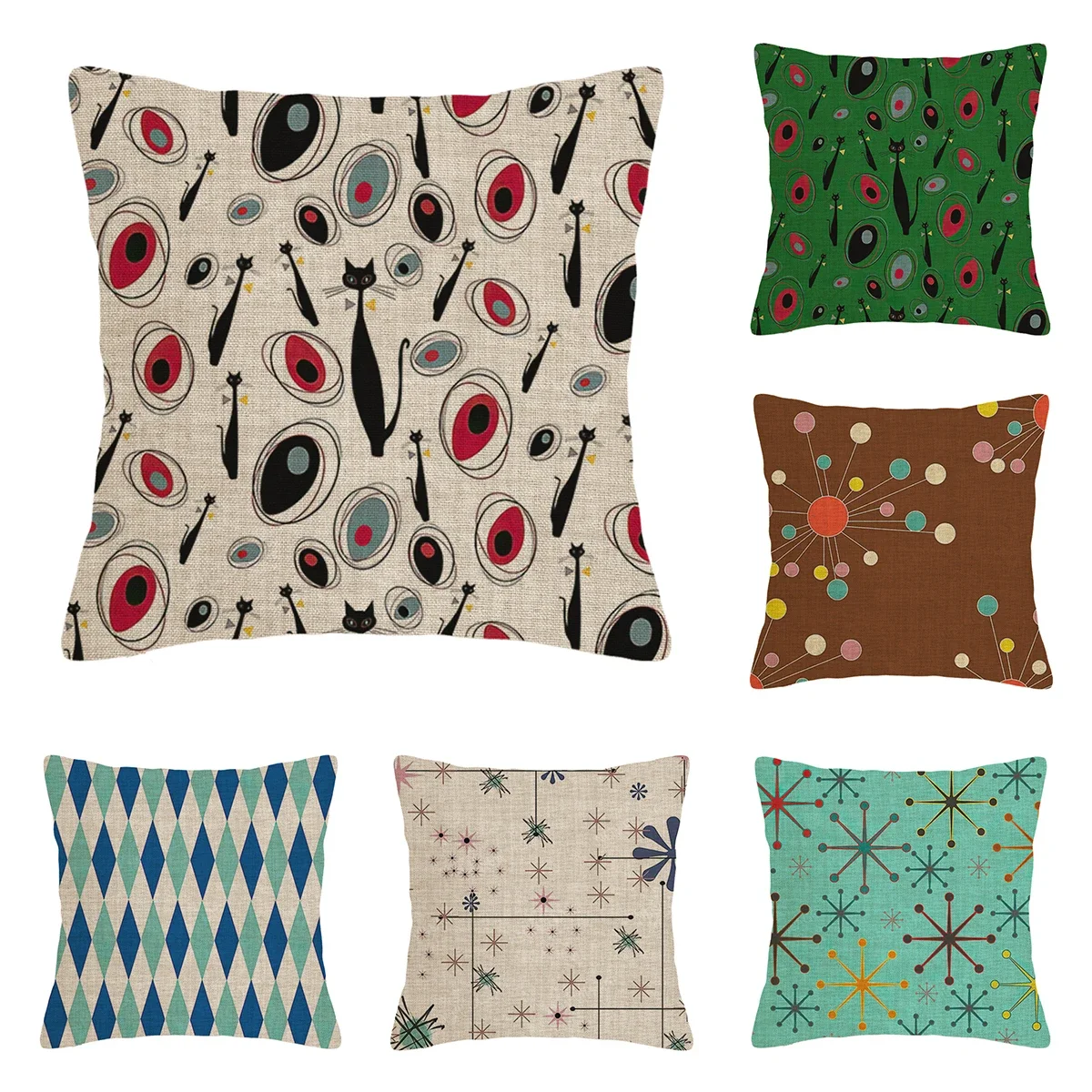 

Decorative Cushion for Home Living Room Decor Throw Pillowcase pillow Cover 45*45cm 40*40 60x60cm 45x45cm 50x50cm boho abstract
