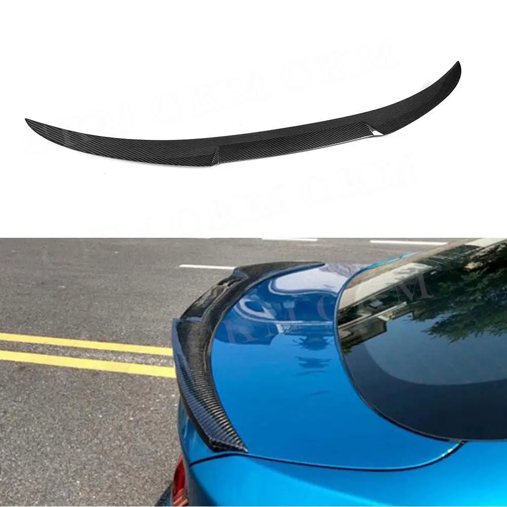 

CKMUUER Carbon Fiber Rear Spoiler for BMW F33 F83 M4 Convertible 2014-2019 Car Trunk Duck Spoiler Wing Body Kit Accessories