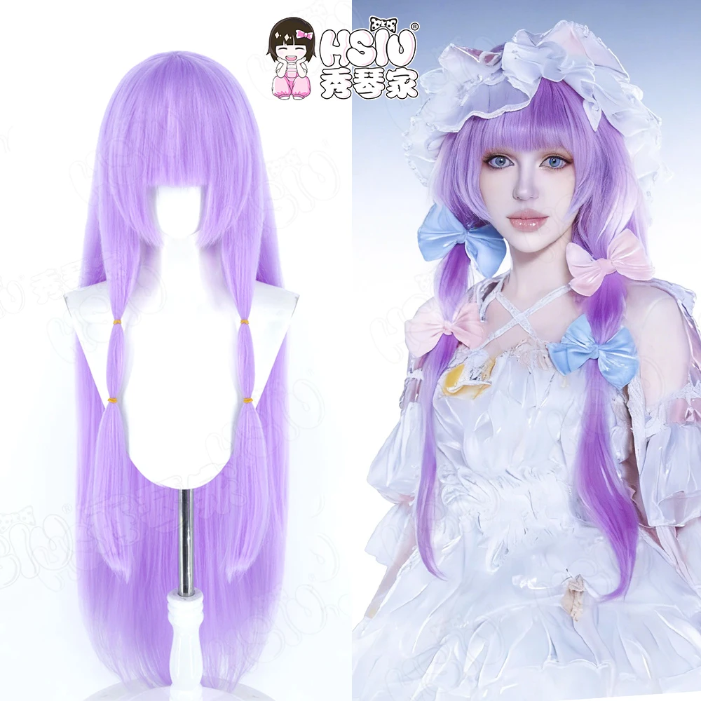 

Patchouli Knowledge Cosplay Wig HSIU taro purple Long hair Heat Resistant Wig+Wig cap Touhou Project Patchouli Knowledge Cosplay