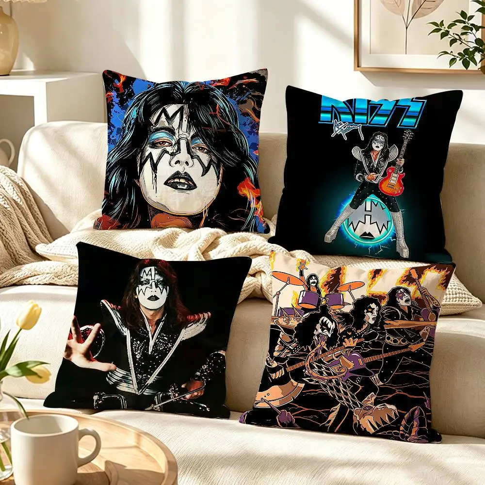 A-Ace Frehley Spaceman  Pillow Case Pattern Printed Pillowcase For Living Room Sofa Cushion Cover