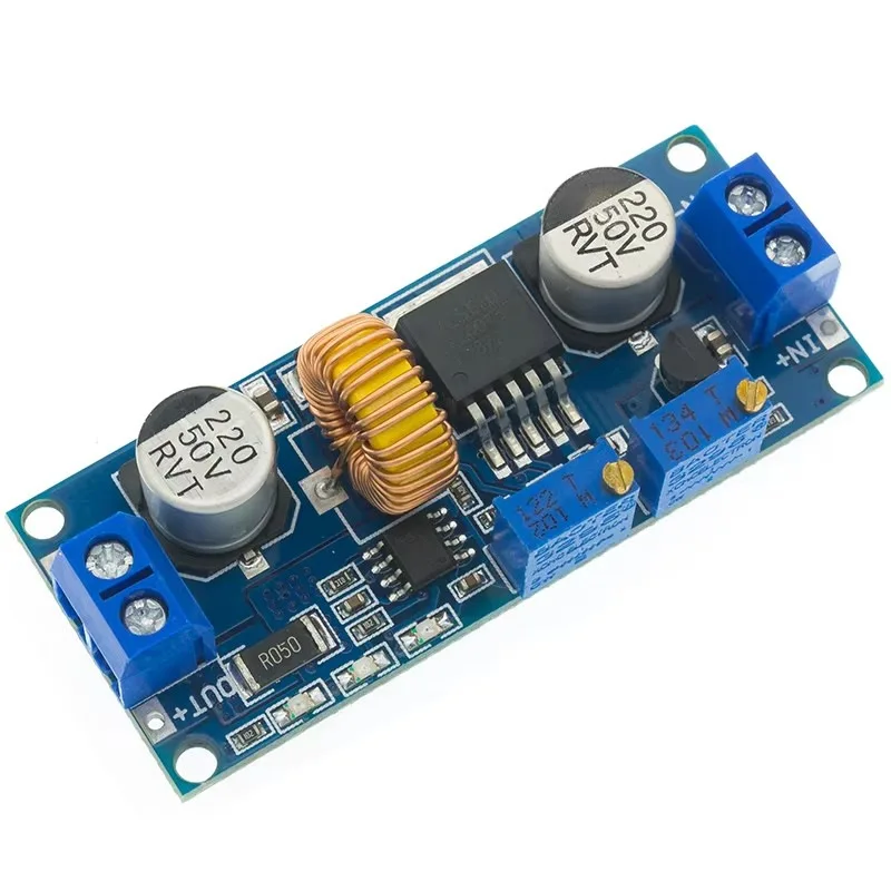 Corrente costante e tensione costante Corrente grande 5A Batteria agli ioni di litio Ricarica LEDDriver Step-down Potenza corrente costante S