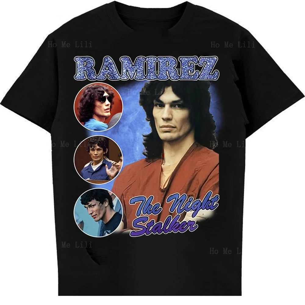 Richard Ramirez Retro Night Stalker Oversized T-shirt