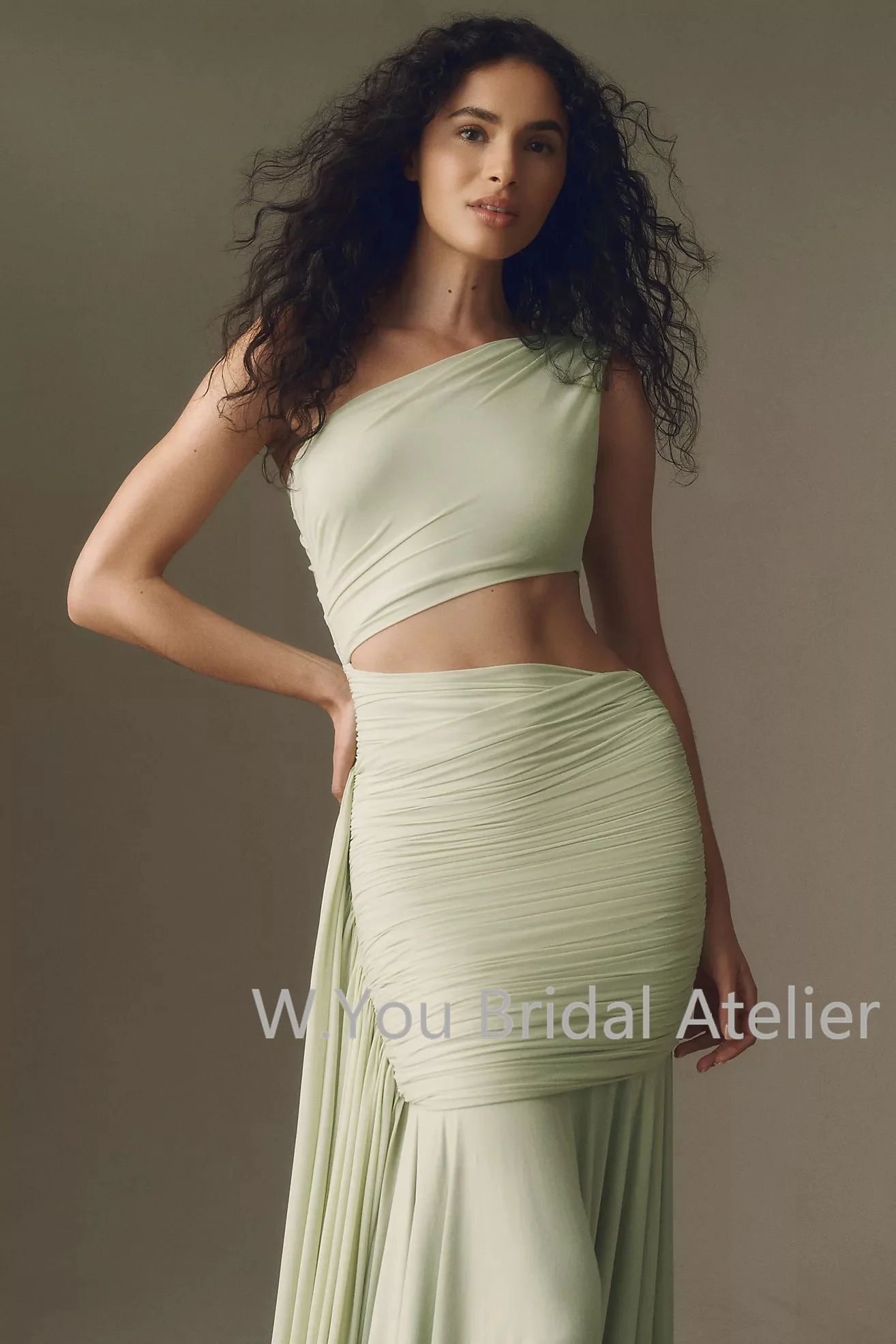 Evening Dresses One Shoulder M - Women'S Formal Wear For Wedding Guest ulasan dan harga