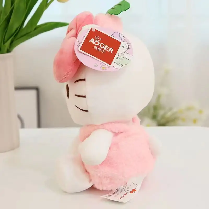 20cm Sanrio Hello Kitty Cat Pochacco Vegetable Fresh Series Plush Doll Toy Anime Cute Pillow KIids Brithday Christmas Gifts