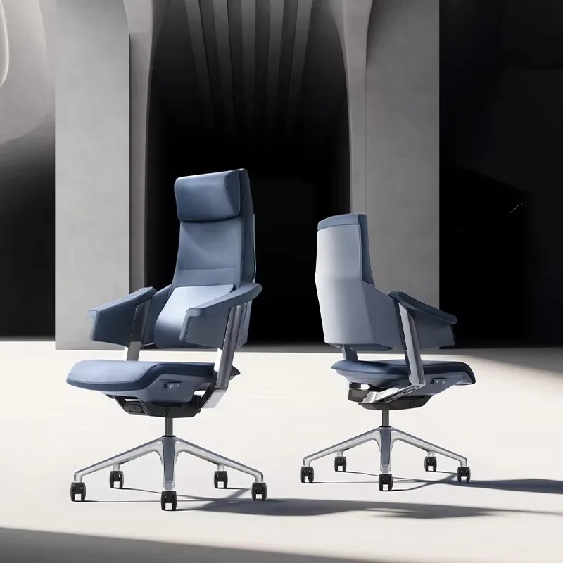 Modern New Design Luxury Chair Premium Ergonomic Adjustable Swivel High Back Office Chair Manager Boss Exucutive Office Chair