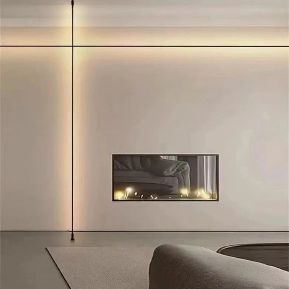 Skyline spotlight, rail light, steel strip light, corridor balcony, living room line, linear light, COB line, no main light
