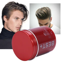 1Pcs 3 Kleuren Professionele Langdurige Pluizige Haar Ronden Pommade Wax Styling Tools Mannen Crème Salon Haar Afwerking gel Crème