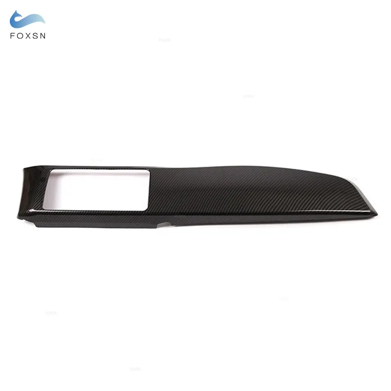 ABS Carbon Fiber Grain Car Accessories Interior Center Console Dashboard Panel Cover Trim For Toyota 86 Subaru BRZ 2012-20 LHD