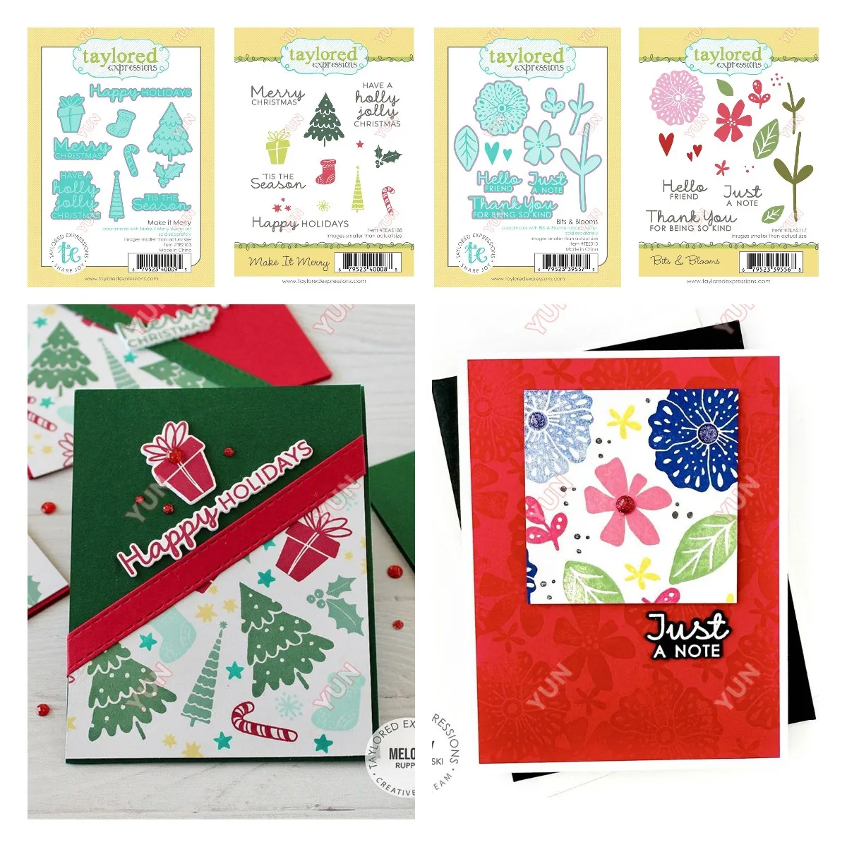 

Christmas Metal Cutting Dies Silicone Stamps Bits Blooms Make It Merry DIY Greeting Cards Making Scrapbooking Diary Decor Molds