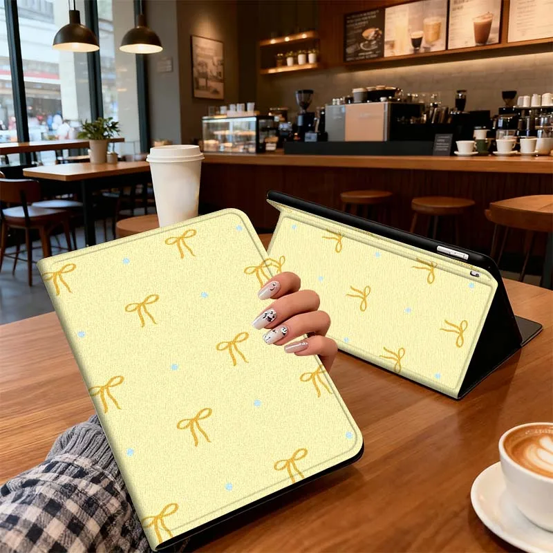 

Small Bowknot Pattern For Xiaomi Mi Redmi Poco Pad 2 4 5 7S 6S 6 7 8 Max Plus Ultra SE Pro K 2025 Tablet Case