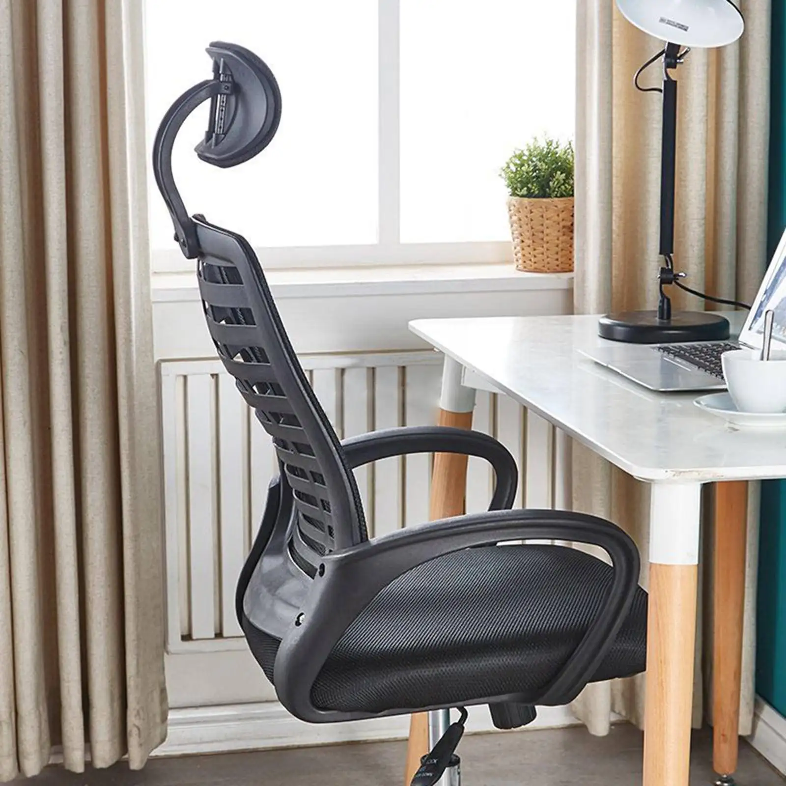 Computer Chair Headrest Durable Multifunctional Universal Attachment Height Angle Adjust for Rest Home Any Desk Chair Headrest