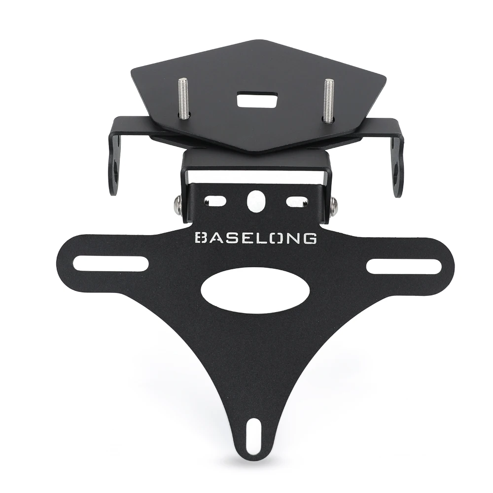 إطار حامل لوحة ترخيص الدراجة النارية مع ملحقات إضاءة LED لسيارات BMW S1000R S1000RR 2019-2026 M1000R M1000RR 2021 2022 2023