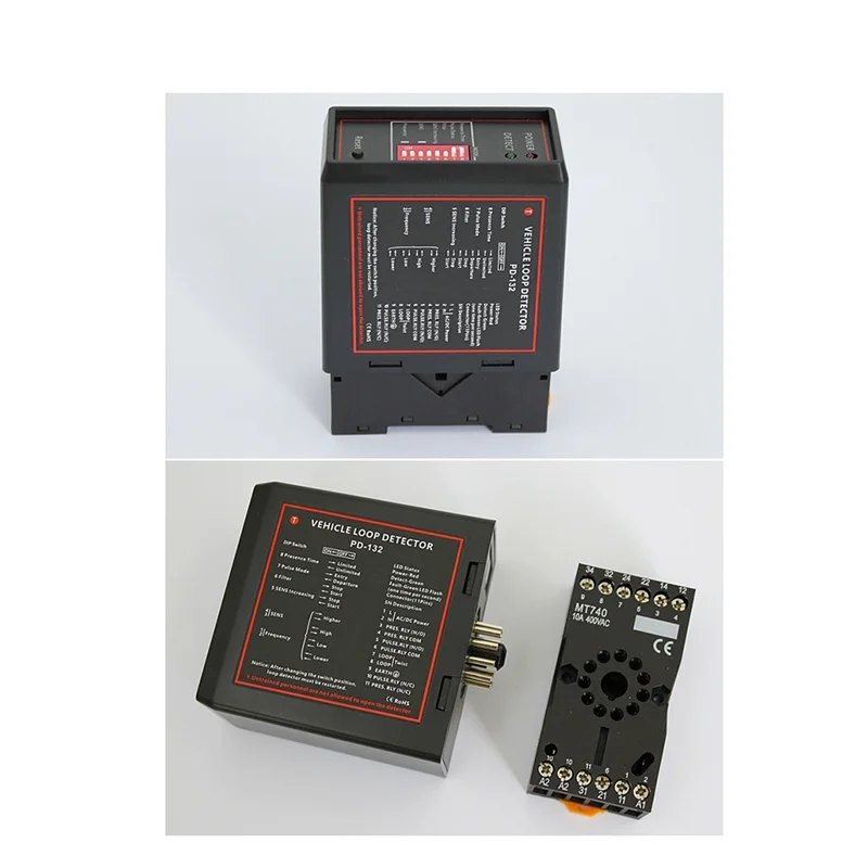 PD132 Single Channel Inductive Vehicle Loop  Replacement For Car Parking Lot Vehicle Loop  ENGLISH VERSION