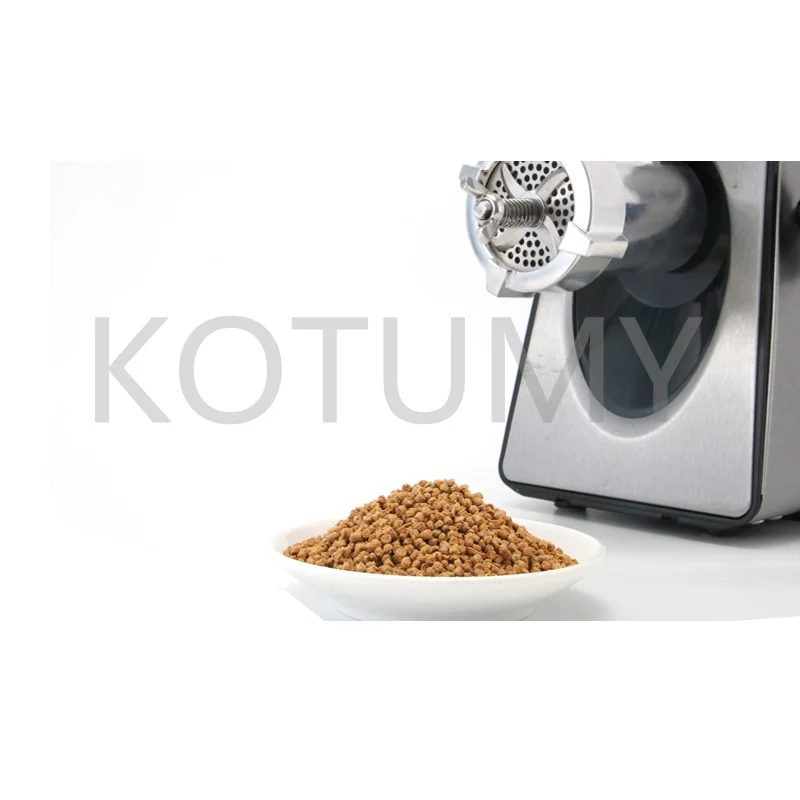 Elektrische Hond Kattenvoer Pellet Extrusiemachine Kippenvogelvoer Verwerkingsmachine Pluimveevoer Granulator Opgewaardeerd