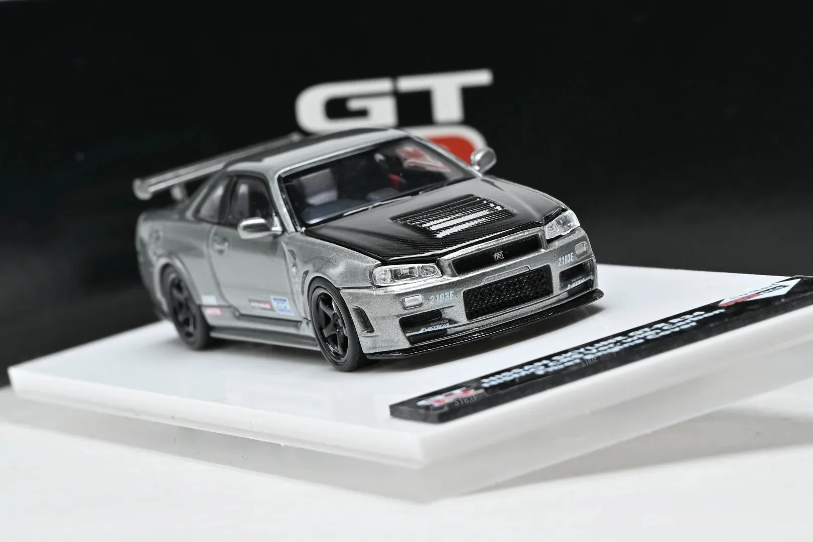In Stock 1:64 Ichemo 2026 Hec Nissan Skyline Gt-R R34 Nismo Alloy