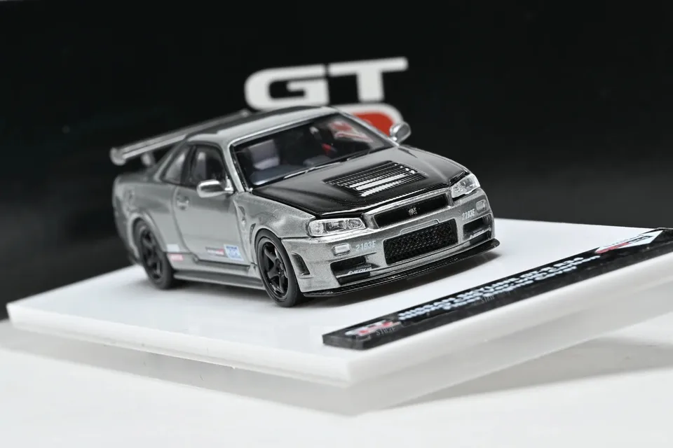 In Stock 1:64 Ichemo 2026 Hec Nissan Skyline Gt-R R34 Nismo Alloy
