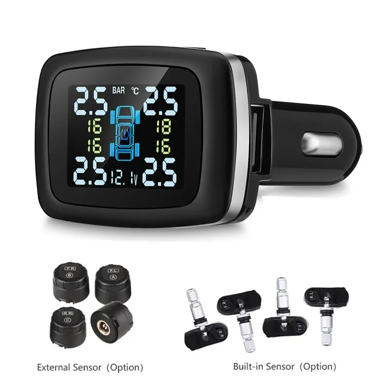 

Система контроля давления в автомобильных шинах, датчик USB-порта, сигнализация безопасности автомобиля, прикуриватель, цифровая система, система давления в шинах