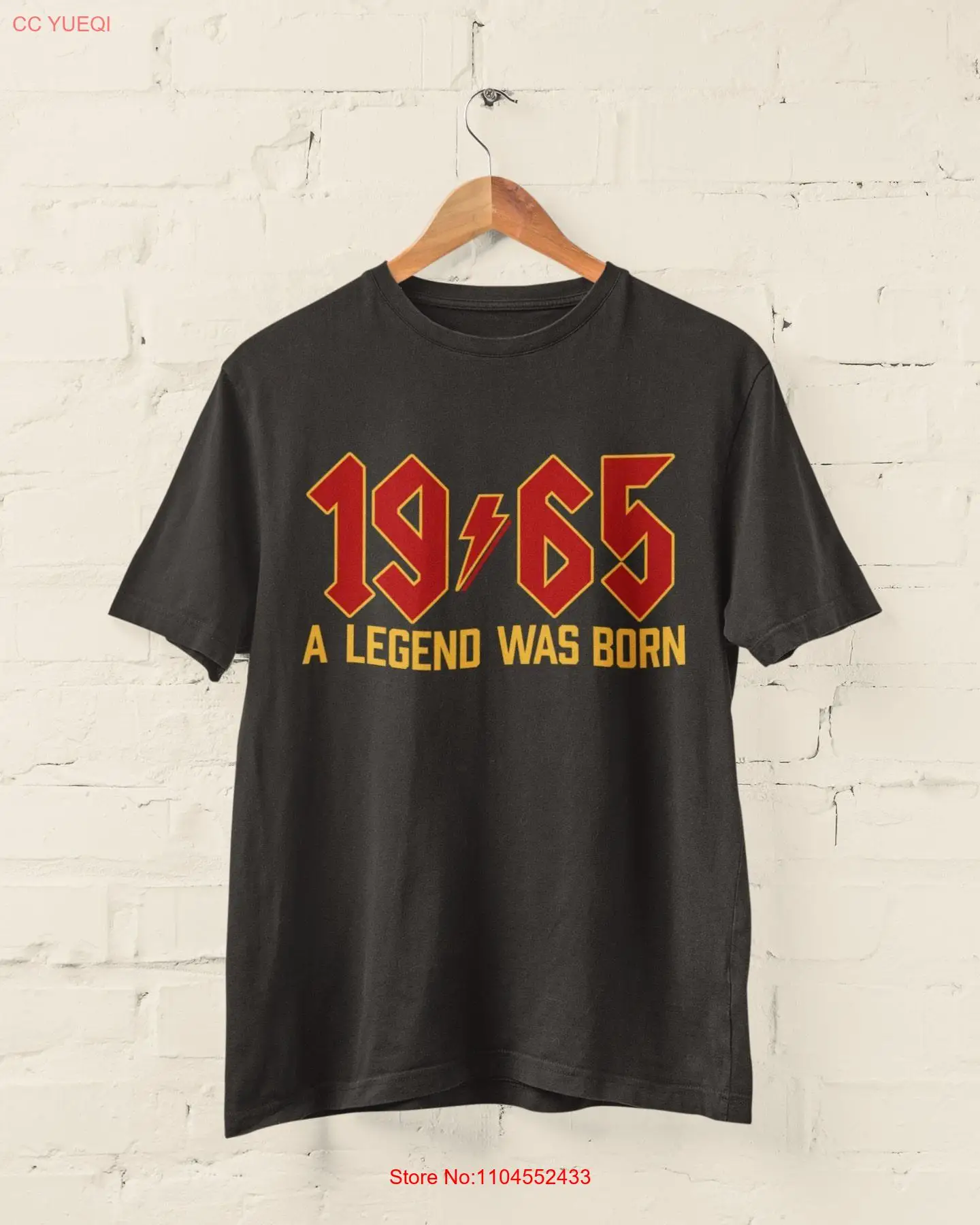 60th Birthday T Shirt 2025 1965 A Legend Was Born retro heavy metal rock music style sixtieth gifts for him xc1