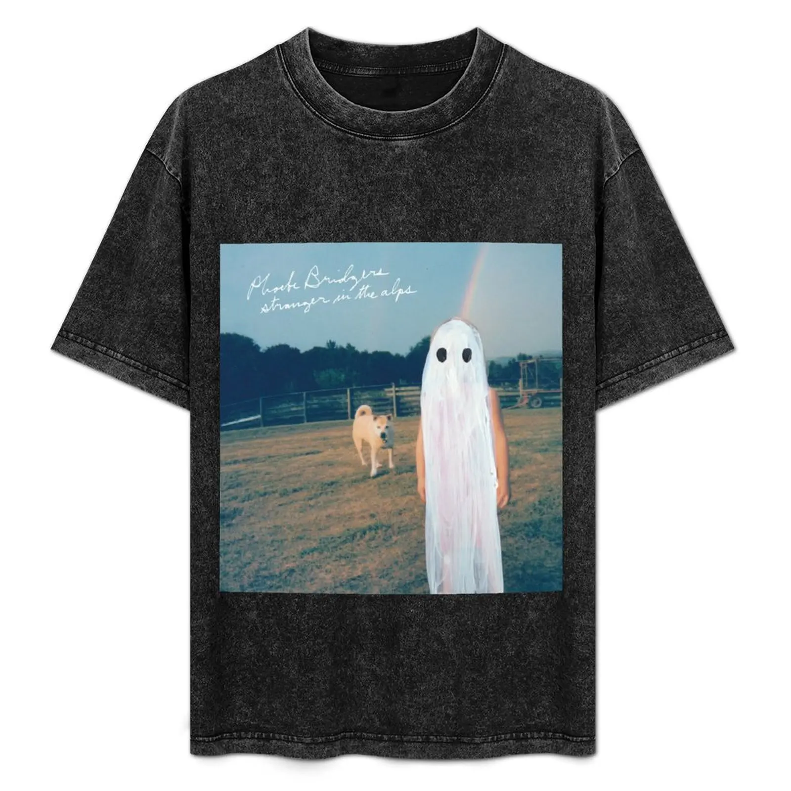 

Phoebe Bridgers Stranger in the Alps Album Cover T-Shirt sports fans cheap stuff vintage anime shirt Men's t-shirt