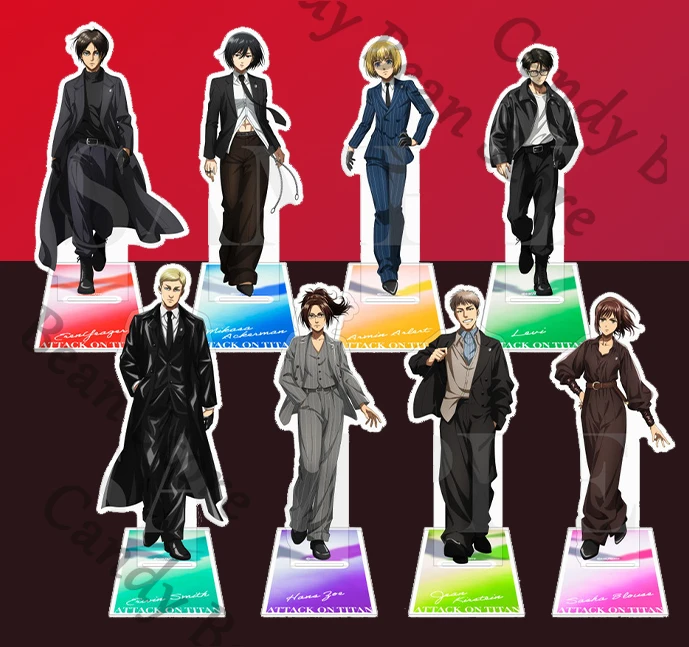 genuine-anime-attack-on-titan-levi-ackerman-hange-zoe-jean-erwin-smith-cosplay-acrylic-standing-sign-cartoon-figure-stand-gift