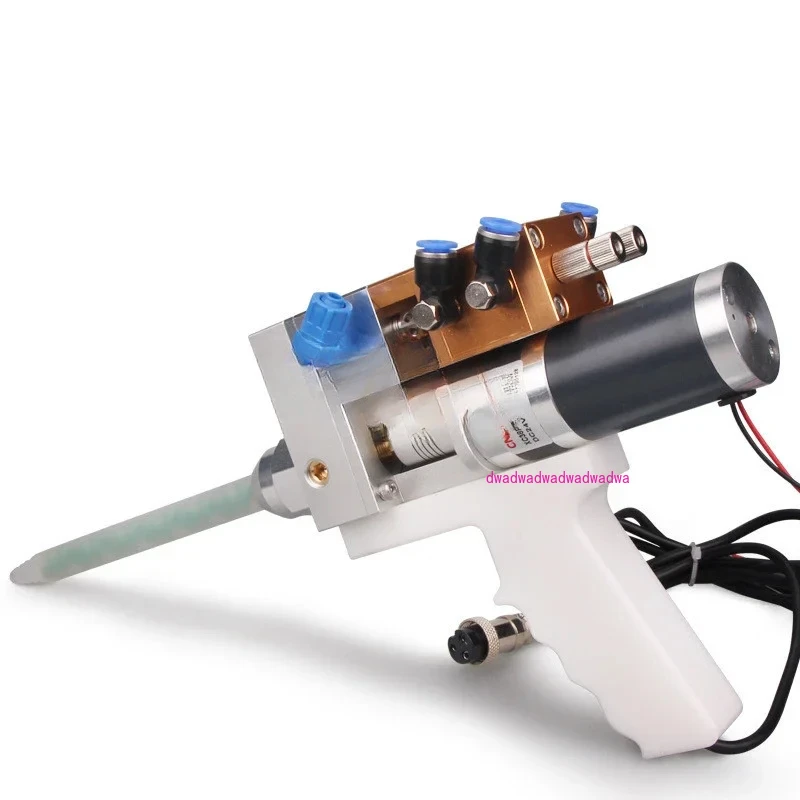 epoxy resin two-component glue gun Ab glue dynamic electric stirring, mixing dispensing valve hand-held filling valve