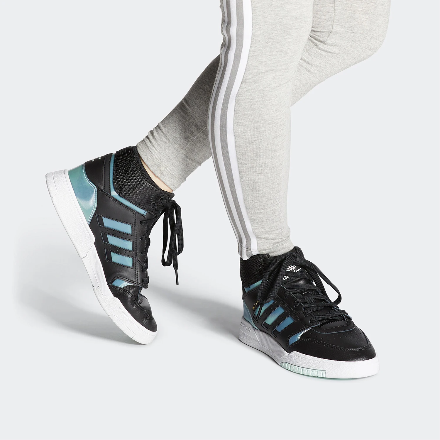 

Adidas genuine DROP STEP clover women's casual sports board shoes EG3635