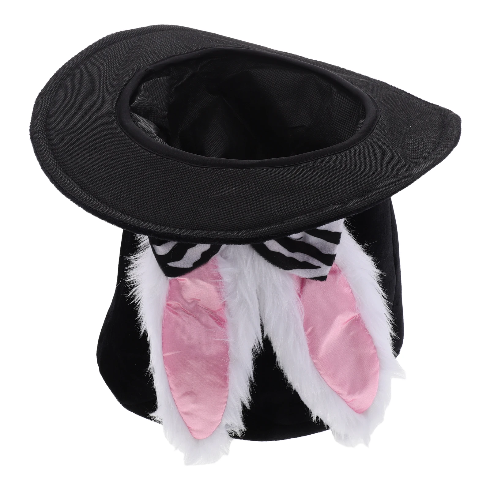 

Easter Bunny Ears Hat Dress up Hats Has Cosplay Headwears Cloth Costume Accessory Man