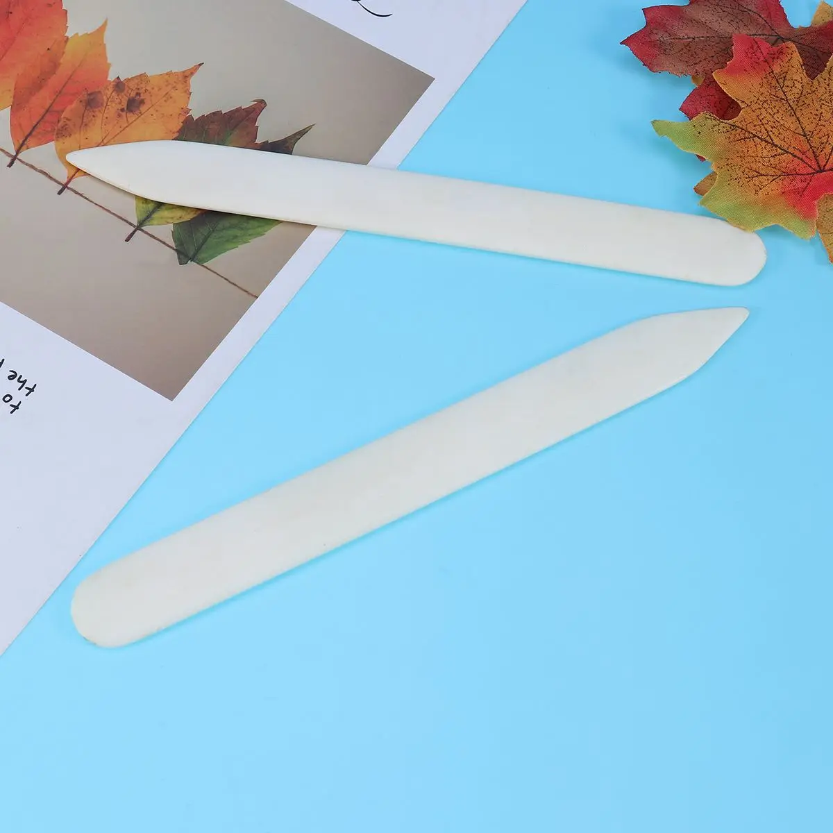 2 Pcs Precise Control Tool Folder Office Supplies Manual Accurate Paper Folds Origami Craft Creasing Scoring