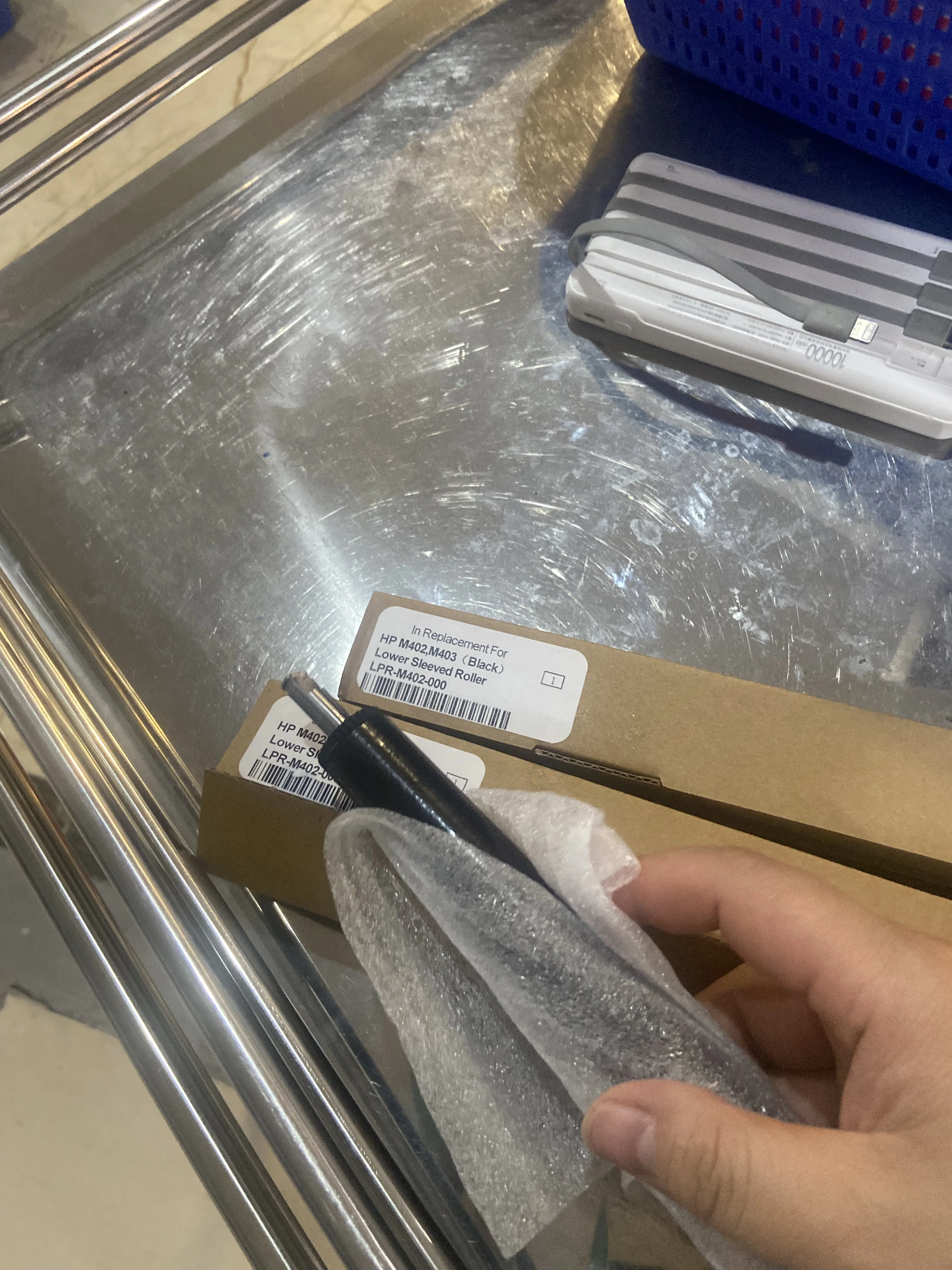 

5PCS RM2-5399-000CN RM2-2554 LPR-M402 Fuser Lower Pressure Roller for HP LaserJet Pro M402 M403 MFP M426 M427