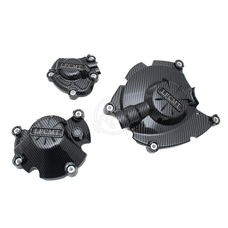 

Motorcycle Carbon Fiber Pattern Engine Protection Generator/Pulse Cover For Yamaha MT10 MT-10 YZF R1/R1M YZF-R1 YZF-R1M 2015-21