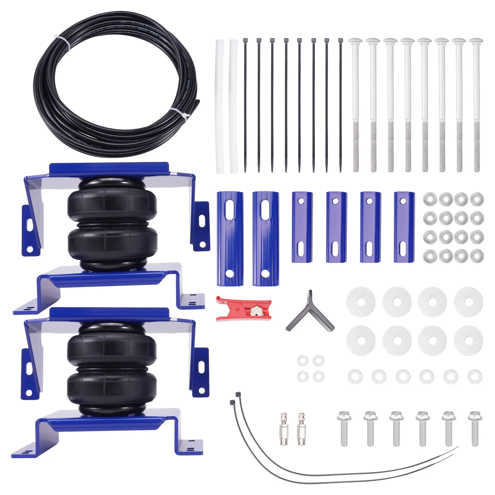 Air Suspension Leaf Spring Bag Helper Kit For Dodge Ram 3500HD Cab & Chassis Models 2WD 4WD 2007-2009 Suspension Spring Bag