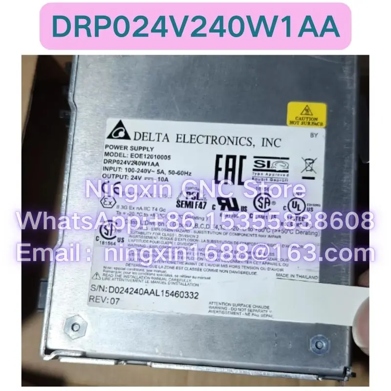 Used DRP024V240W1AA Power Supply Functional test OK Fast delivery