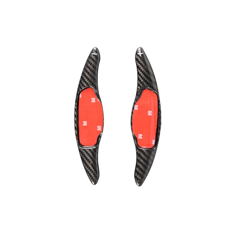 لكيا ستينغر GT GT2 GTS GT-Line 2018 2019 2020 2021 2022 تمديد عجلة القيادة التحول المجاذيف ألياف الكربون الملحقات