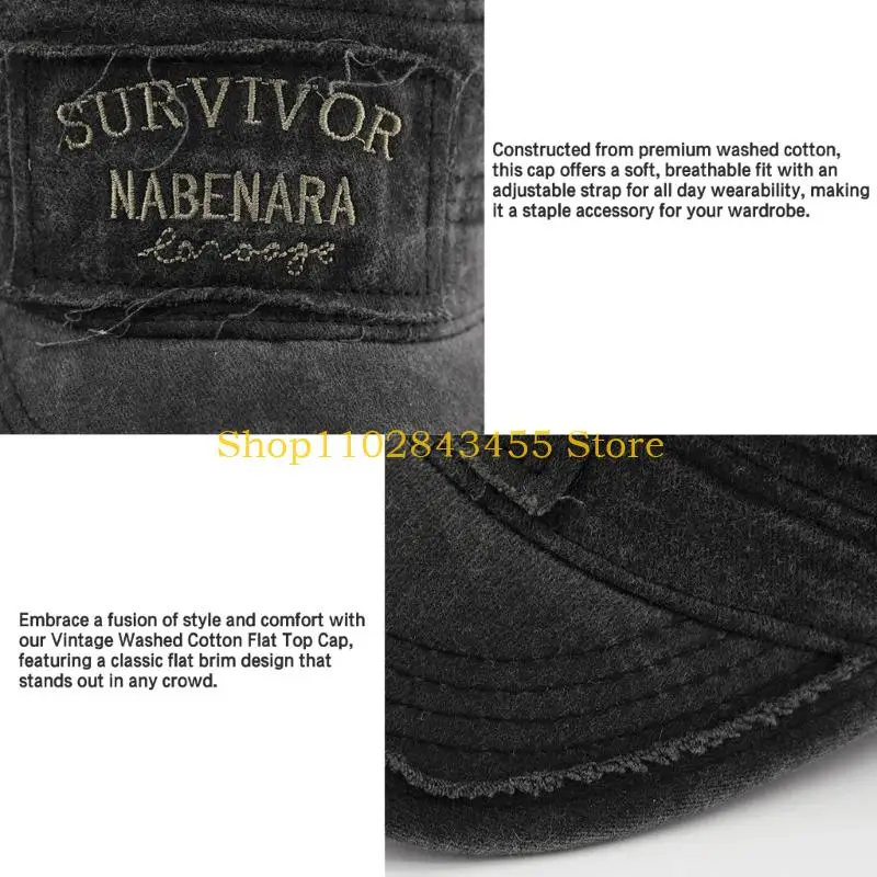 49MC Distressed Baseball Hat for Women Travel Hat Sun Protective Hat Fashion Female Camping Hat Breathable Travel Sun Hat